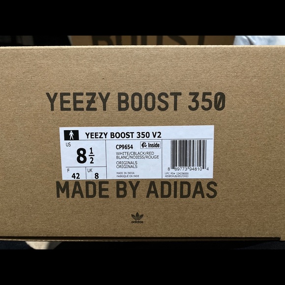 Yeezy Boost 350 V2 Zebra Size 8.5 - Picture 4 of 4